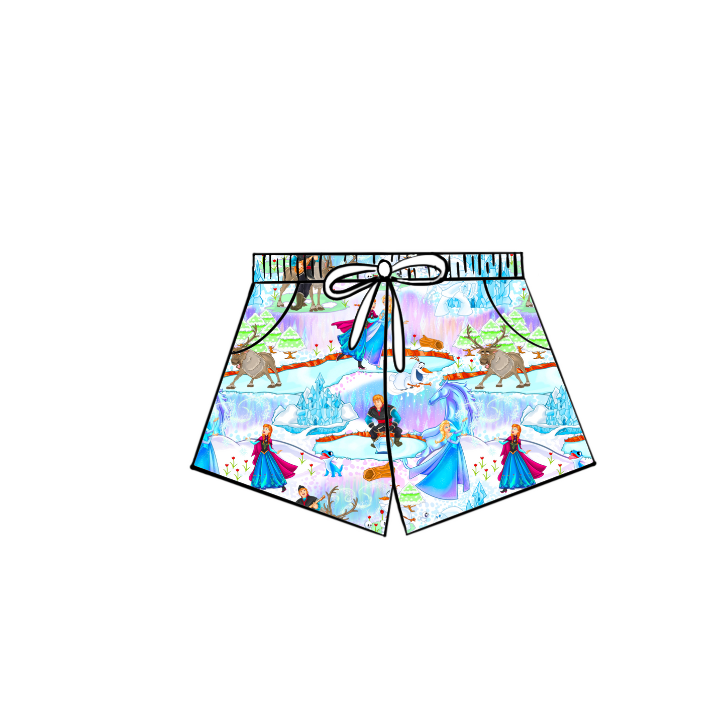 RTS Snow Day Women's Lounge Shorts