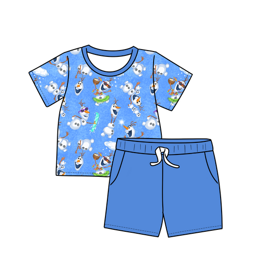 RTS Warm Hugs Tee and Shorts Bamboo Daywear