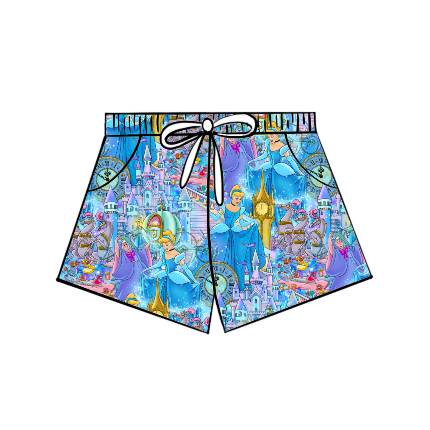 RTS Glass Slipper Women's Lounge Shorts