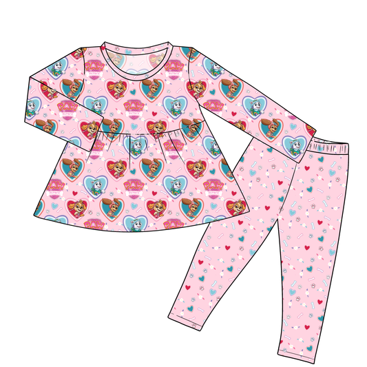 RTS Heart Patrol Peplum and Leggings