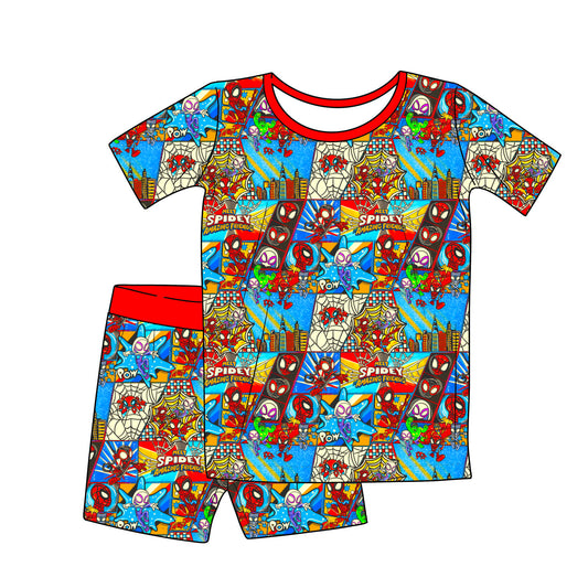 RTS RED Spidey Short Sleeve and Shorts Pajama