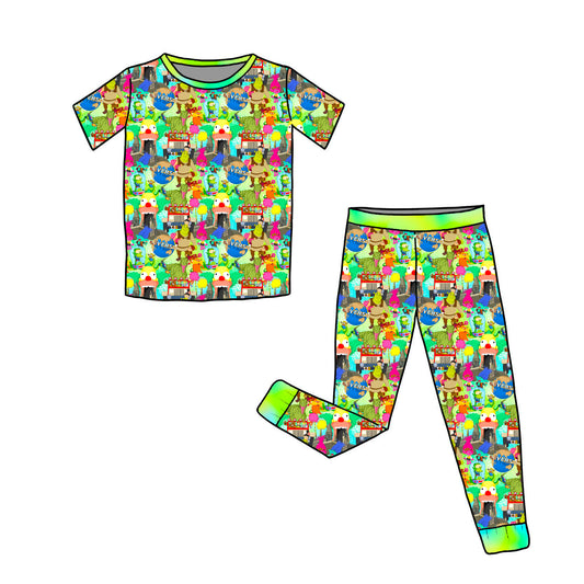 RTS Universal Short Sleeve and Pants Pajama Set