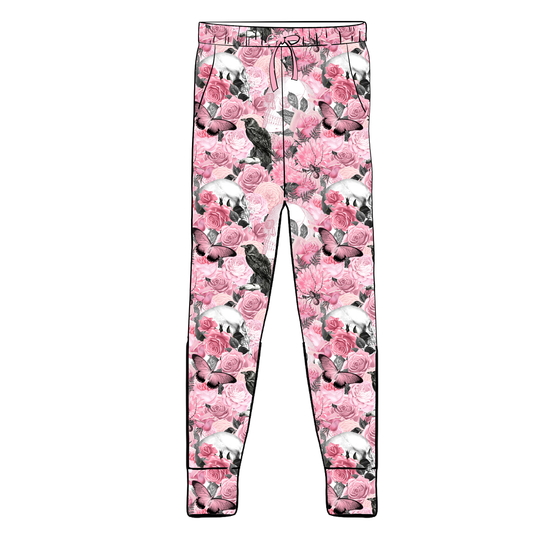 RTS Skulls & Roses Adult Joggers